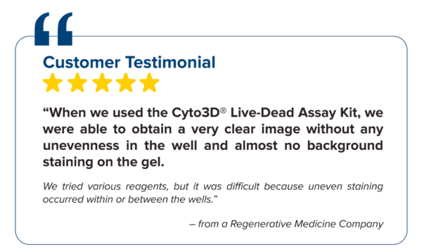 Cyto3D® Live-Dead Assay Kit for 3D / 2D Cell Culture