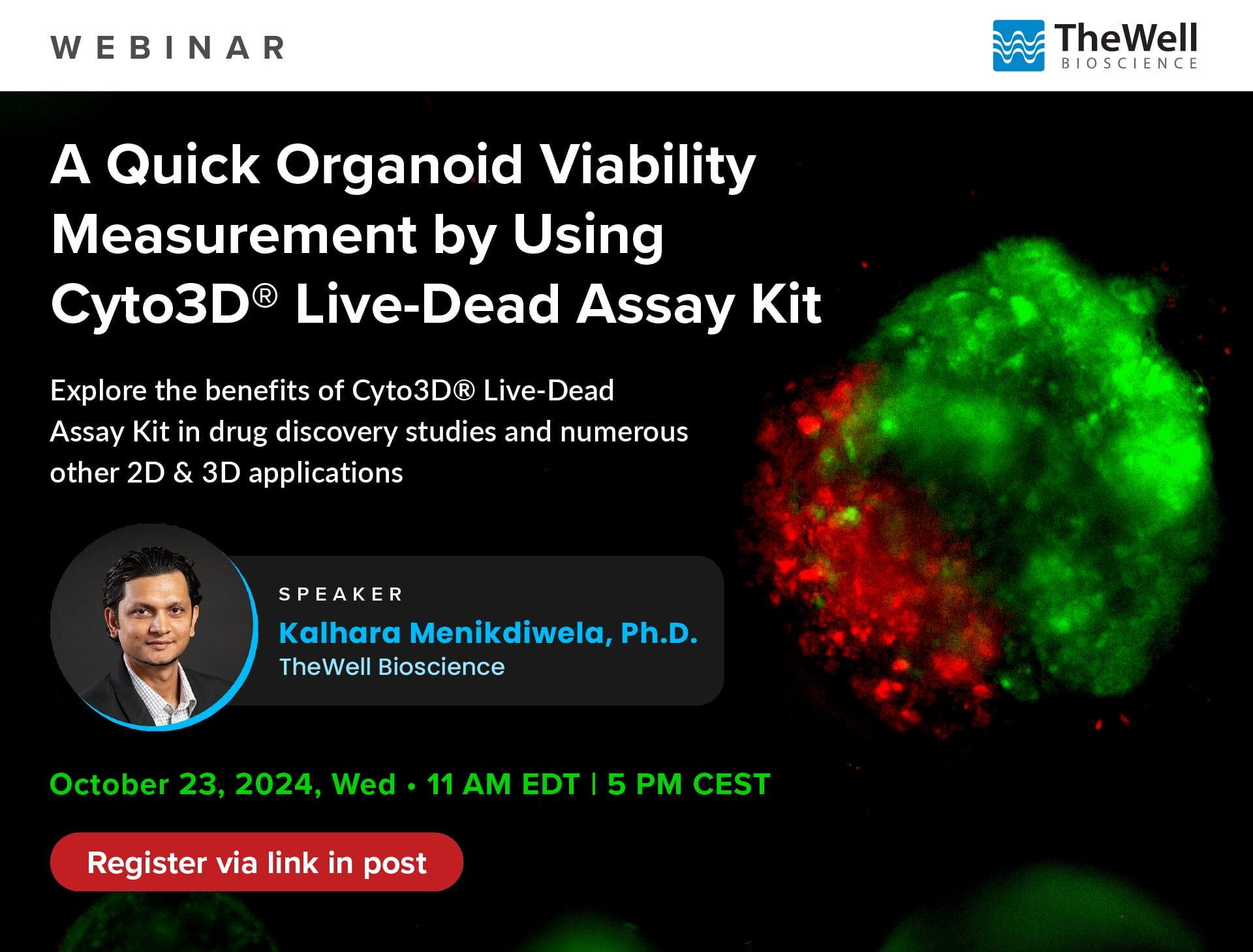 Cyto3D® Live-Dead Assay Kit for 3D / 2D Cell Culture