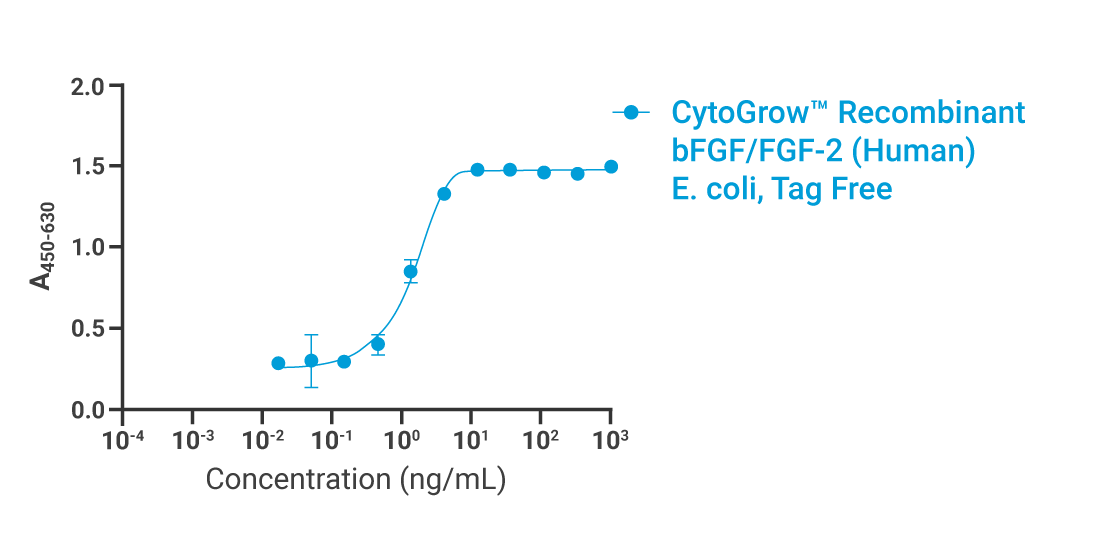 CytoGrow bFGF (Human) Bioactivity