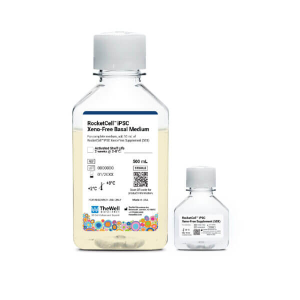 RocketCell™ 3D iPSC Xeno-Free Growth Medium