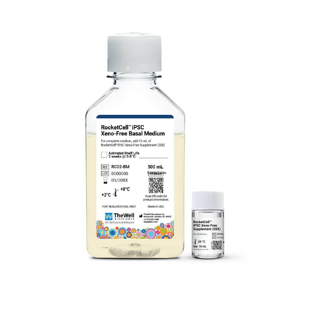 RocketCell™ 3D iPSC Xeno-Free Growth Medium