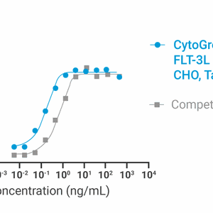 CytoGrow Recombinant FLT-3L (Human), CHO, Tag Free Bioactivity