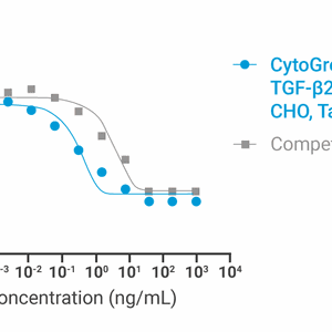 CytoGrow Recombinant TGF-β2 (Human), CHO, Tag Free Bioactivity