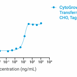 CytoGrow Recombinant Transferrin (Bovine), CHO, Tag Free Bioactivity