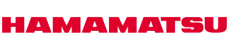 HAMAMATSU logo in bold red lettering.